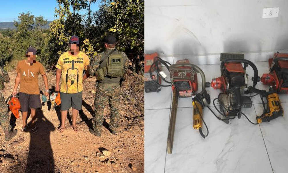 Suspeitos de furtar chácara são presos e objetos são recuperados em Acorizal