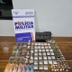 Polcia Militar prende trs faccionados e apreende mais de 150 pores de drogas em Sapezal