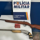 Homem � preso com duas armas artesanais e muni��es em Barra do Bugres