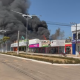 Mercado pega fogo e mobiliza bombeiros em Nova Monte Verde (Vdeo)