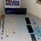 Fora Ttica prende dois faccionados por trfico de drogas em Brasnorte