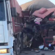 Duas carretas se envolvem em acidente na MT-140