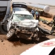 Motorista fica preso s ferragens em grave acidente na Serra da Petrovina