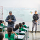 Projeto Guardio Escolar leva policiais s EMEBs de Cuiab para reforar segurana e cidadania