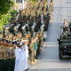Mais de 8 mil pessoas participam do desfile cvico-militar de 7 de Setembro em Cuiab