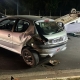Jovem embriagado e sem CNH  preso aps capotamento em Vrzea Grande