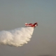 Aeronaves j lanaram 4 milhes de litros de gua no combate a incndios florestais em MT