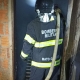 Corpo de Bombeiros combate dois incndios em residncias nesta segunda-feira (29)