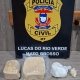 Pol�cia Civil identifica e fecha ponto de venda de drogas em Lucas do Rio Verde