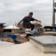 Atletas profissionais testam pistas do Skate Park antes de competio oficial
