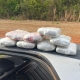 PM prende idoso suspeito com 8 kg de maconha escondidos embaixo de banco de veculo