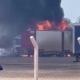 Incndio destri carreta e mobiliza bombeiros na Rodovia dos Imigrantes, em Vrzea Grande (Vdeo)