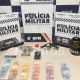 Polcia Militar conduz seis faccionados e apreende drogas e arma de fogo em Cceres
