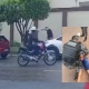 For�a T�tica prende homem por recepta��o, recupera motocicleta e apreende arma de fogo