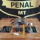 Pol�cia Penal intercepta drone com carga de telefones e acess�rios na penitenci�ria da Mata Grande