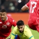 Paquet� desperdi�a p�nalti, e gol de Est�v�o garante empate do Brasil com a Tun�sia  