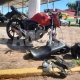 Motociclista de 19 anos fica gravemente ferido e motorista � preso por embriaguez ap�s colis�o em Rondon�polis
