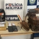 Polcia Militar prende homem e recupera mdulos de caminhes furtados avaliados em R$ 150 mil