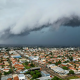 Ciclone extratropical avan�a pelo Sul e provoca alerta de temporais no Sudeste e Centro-Oeste
