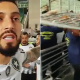 Soco e xingamentos: as imagens da confuso em Atltico-MG x Botafogo