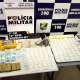 PM prende membro de faco criminosa com grande quantidade de drogas e munies em Sorriso