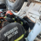 Bombeiros resgatam vtima presa s ferragens aps acidente na MT-320 em Colder