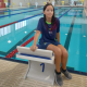 Atleta de natao representa Mato Grosso na 1 fase do Camping Escolar Paralmpico