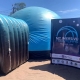 Projeto leva cinema em formato de planetrio itinerante a escolas pblicas de 11 municpios em Mato Grosso