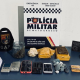 PM prende tr�s faccionados e apreende drogas em S�o Jos� dos Quatro Marcos