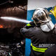 Bombeiros controlam incndio em depsito de padaria em Alta Floresta