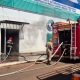 Bombeiros combatem incndio em sala de raios-x de clnica em Rondonpolis