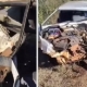 Casal morre em coliso entre carro e caminho na MT-351; duas crianas sobrevivem