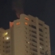 Incndio em cobertura de prdio mobiliza Corpo de Bombeiros em Cuiab
