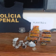 Doze visitantes s�o flagradas pela Pol�cia Penal com entorpecentes e pacotes de fumo em unidades prisionais