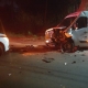 Acidente entre van e carro no Anel Virio de Rondonpolis deixa duas pessoas feridas