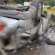 DUNGA E ESPOSA SOFREM ACIDENTE E FICAM FERIDOS APS CAPOTAMENTO DE CARRO NO PARAN