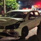 Coliso entre moto e carro na contramo deixa me e filha gravemente feridas em Rondonpolis