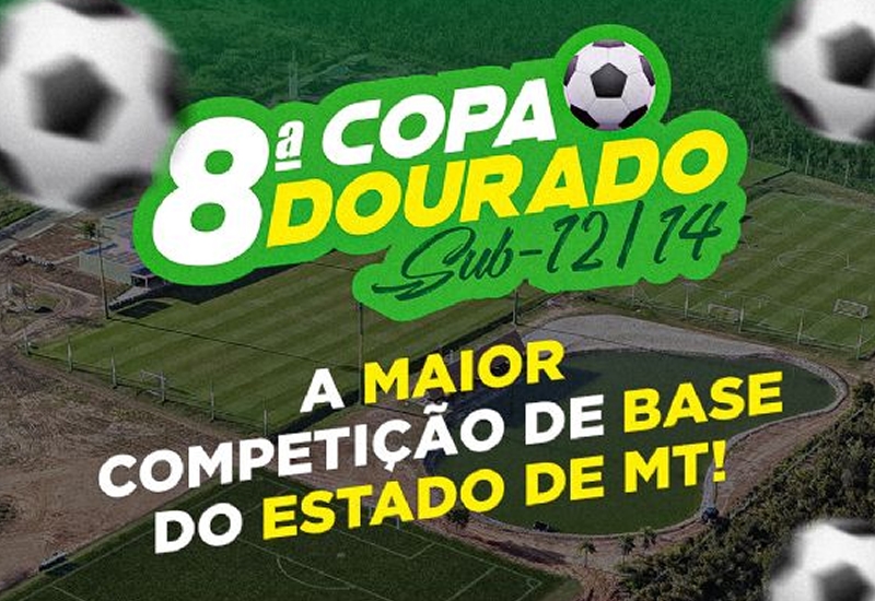 Copa Dourado Sub-12 e Sub-14 chega � sua 8� edi��o com expectativa de grandes jogos