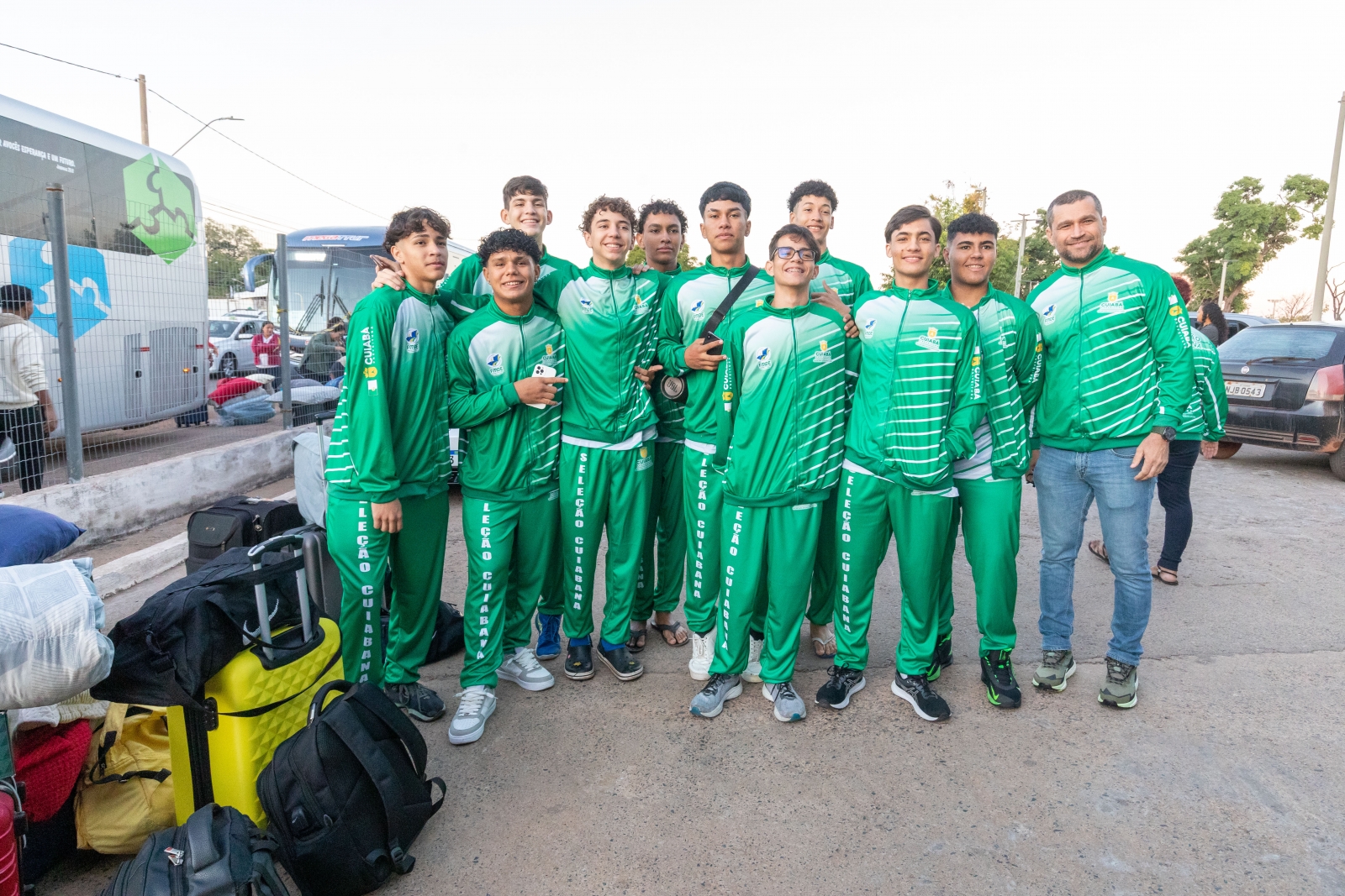Prefeitura de Cuiab� embarca atletas para o Campeonato Estadual ap�s seletiva dos JECs 2025