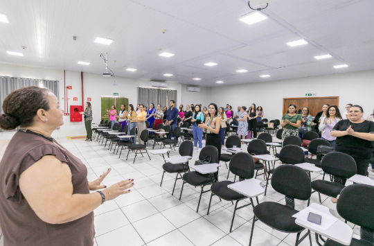 Profissionais da sa�de de Cuiab� participam de capacita��o sobre cuidados com o diabetes