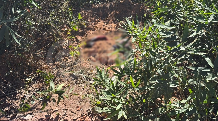 Corpo de homem  encontrado semienterrado por trabalhadores em obra na MT-471