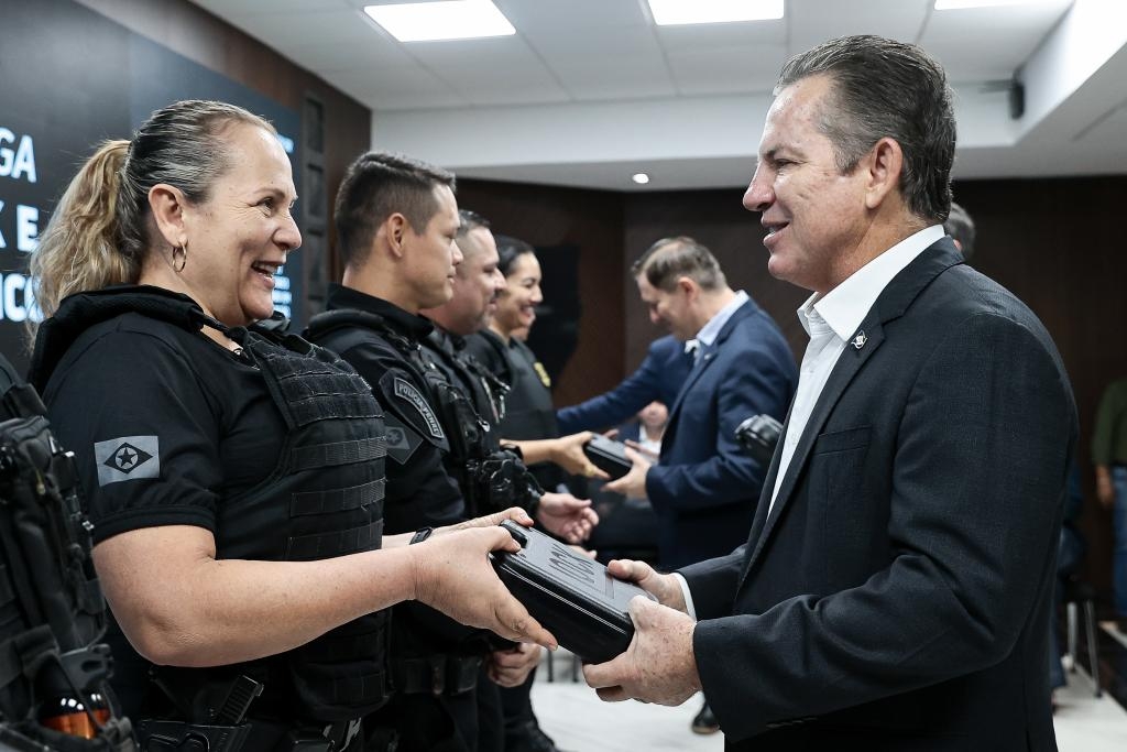 Governador destaca import�ncia do trabalho das for�as de Seguran�a na redu��o dos �ndices de criminalidade em MT