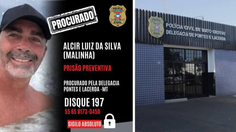 Pol�cia de Pontes e Lacerda procura foragido acusado de estupro de vulner�vel
