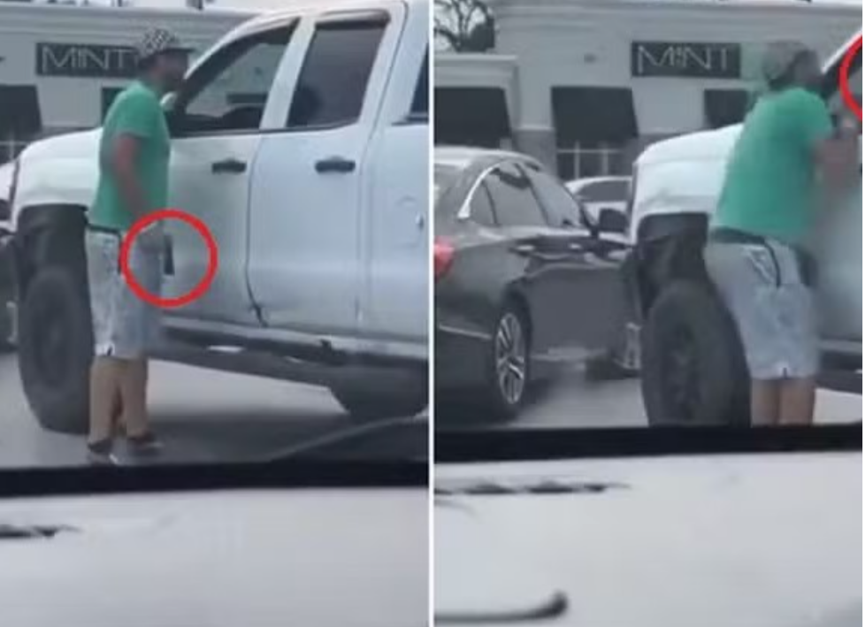 EM BRIGA DE TR�NSITO, MOTORISTA SAI ARMADO DE CARRO E ACABA MORTO