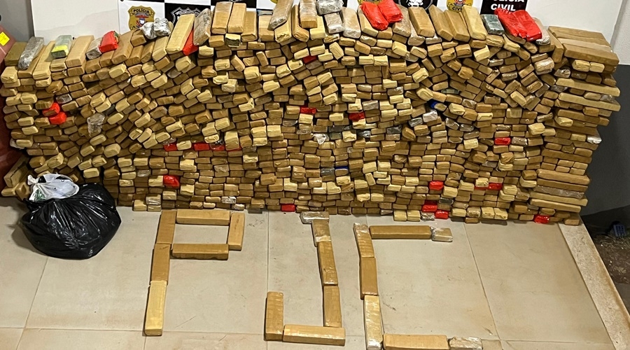 Pol�cia desarticula centro de distribui��o de drogas em Rondon�polis