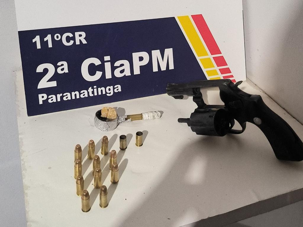 Polcia Militar prende homem por disparos de arma contra o prprio filho em Paranatinga
