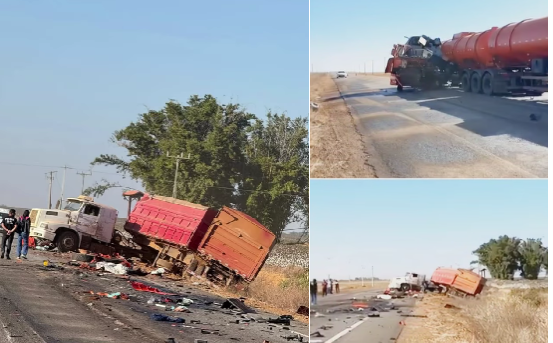 Violenta coliso entre carretas deixa um morto na MT-338, entre Lucas do Rio Verde e Itapur