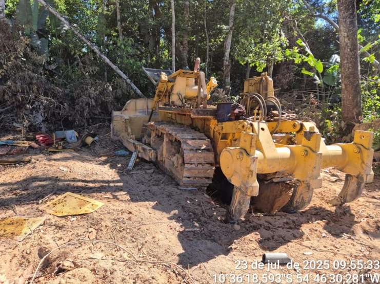 Pol�cia Militar fecha 2� garimpo ilegal na semana e apreende equipamentos