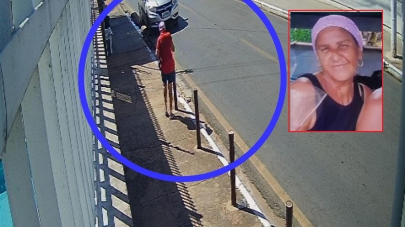 C�meras registram �ltimos momentos de mulher encontrada morta em pr�dio abandonado da UFMT