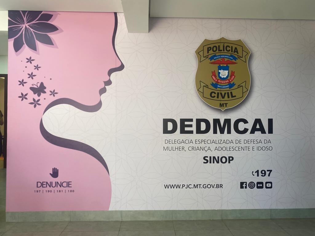 Pol�cia Civil prende homem que tentou matar companheira em Sinop